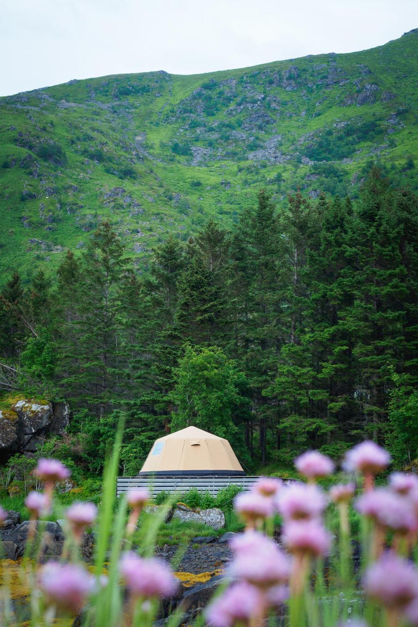 Flo Lofoten Nature Escape Valberg المظهر الخارجي الصورة